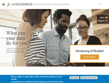 Tablet Screenshot of inresonance.com